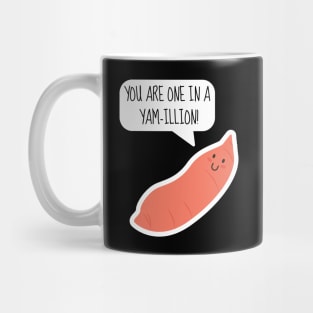 You Are One In A Yam-illion Funny Sweet Potato Mug